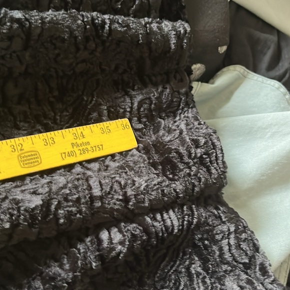 Utex ud new without tags winter black coat with amazing texture lined large - Picture 17 of 17